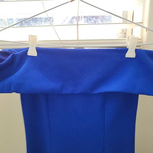 Royal blue formal dress size 8 - Picture 2 of 6